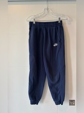 *2 Pairs*Nike Kids Joggers :Navy / Light Grey Size Large